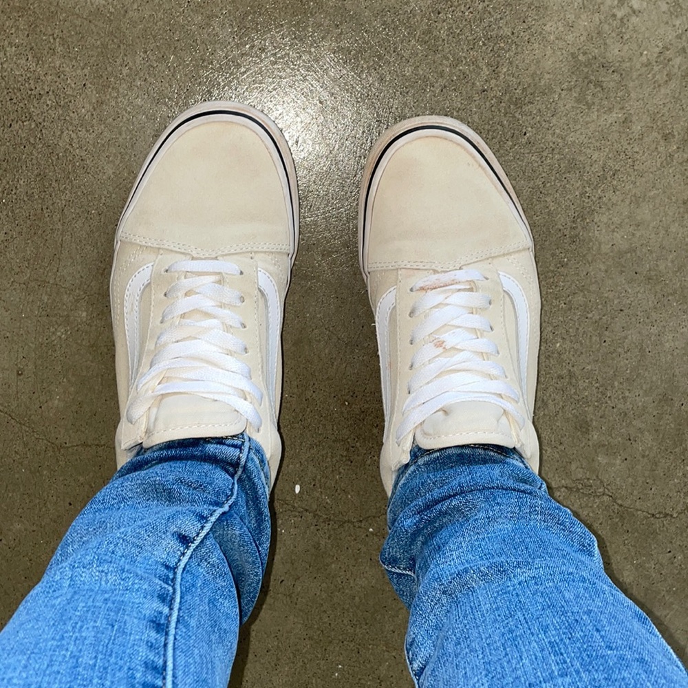 Cream vans